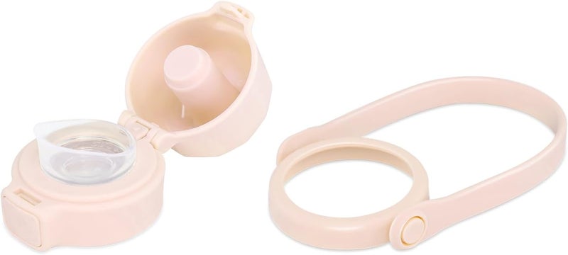 GROSMIMI Tumbler Multi Accessory Pack – Tumbler Cap, Silicone Tip & Hand Strap (Sweet Peach) - Image 1